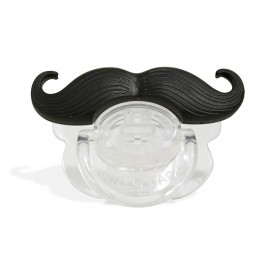 Tétine Moustache Silicone Hipster 